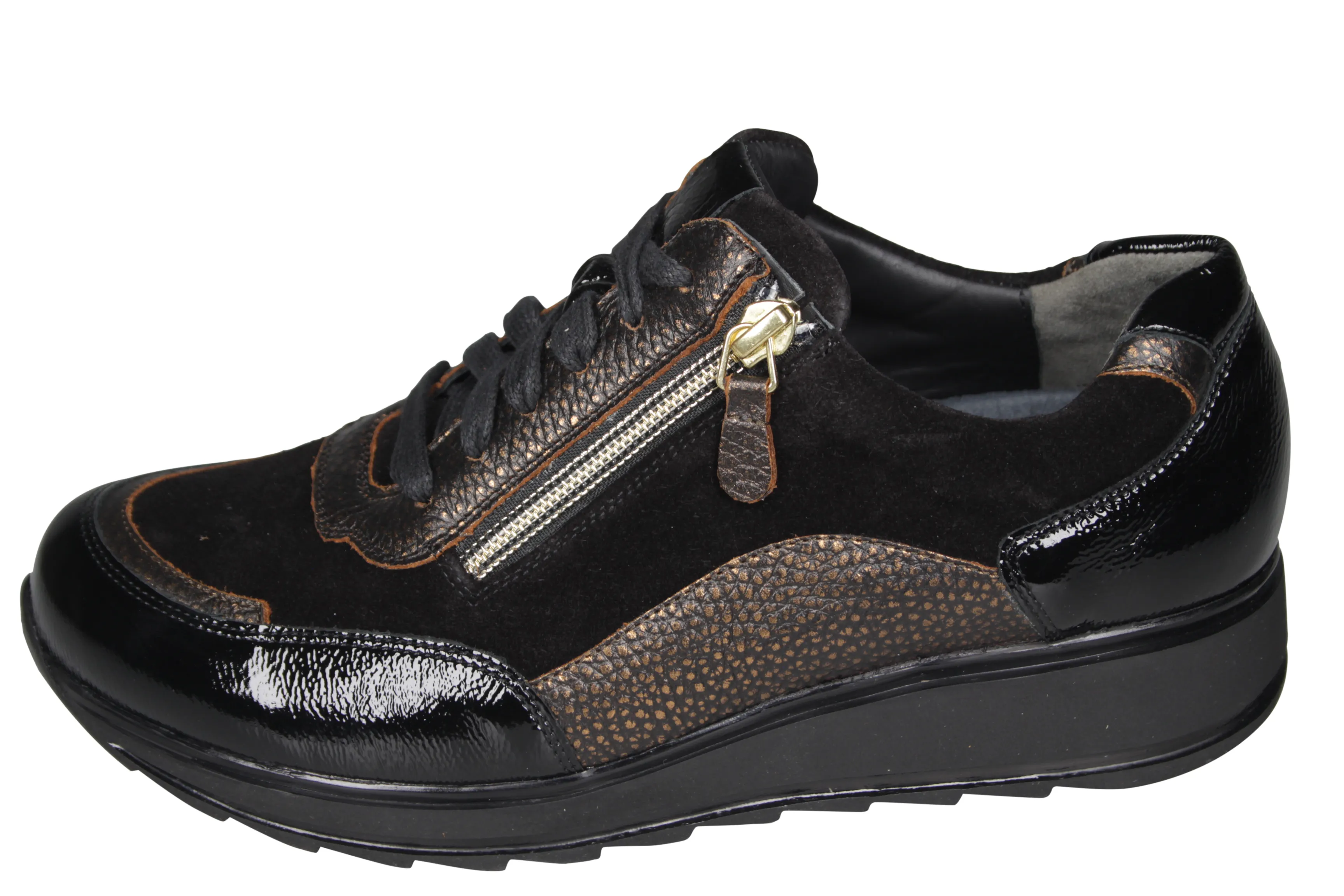 Durea 6263.1299 Zwart/ brons Wijdte K