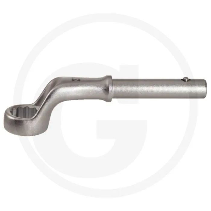 Ks tools classic trekringsleutel, tweezijdig gebogen, 1.9/16" - 12-kant, 75° gebogen ring, 935g
