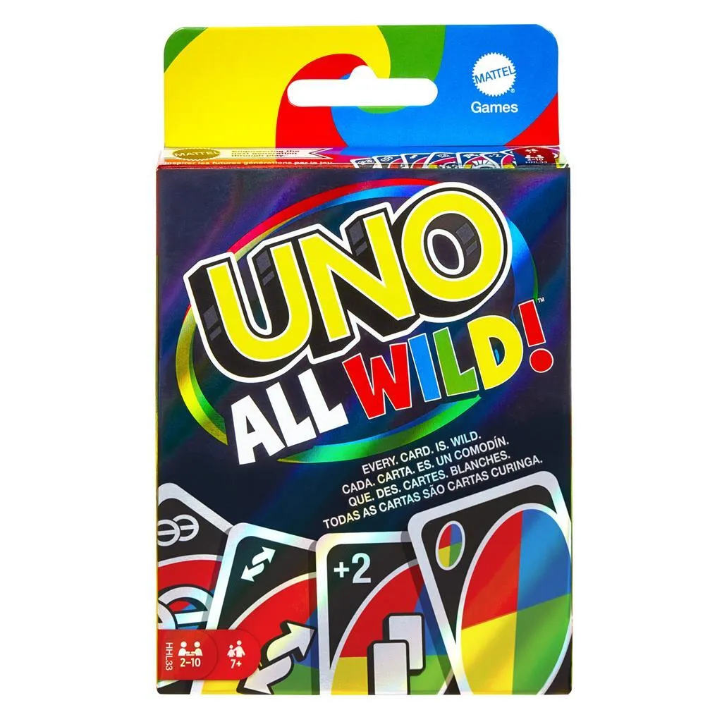 Mattel UNO All Wild Kaartspel