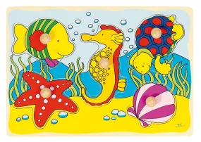Noppenpuzzel Zeepaardje, Mossel, enz.