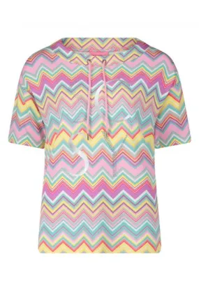 So Cosy trui met zigzag print